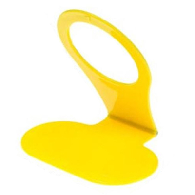 Telefoonhouder stopcontact geel