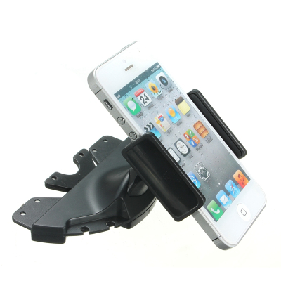 Telefoonhouder CD-speler zwart